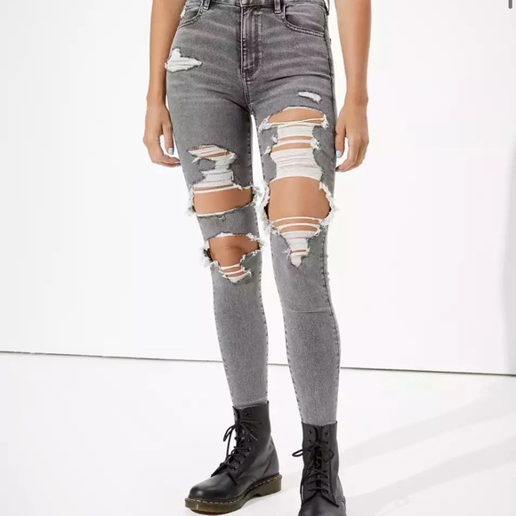 american eagle next level high waisted jeggings - Picture 5 of 6